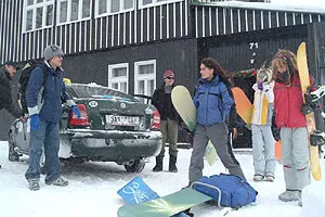 Сноубордисты — кадр 2
