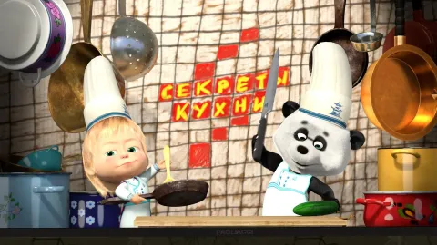 Маша и медведь. День кино 2016 — кадр 3